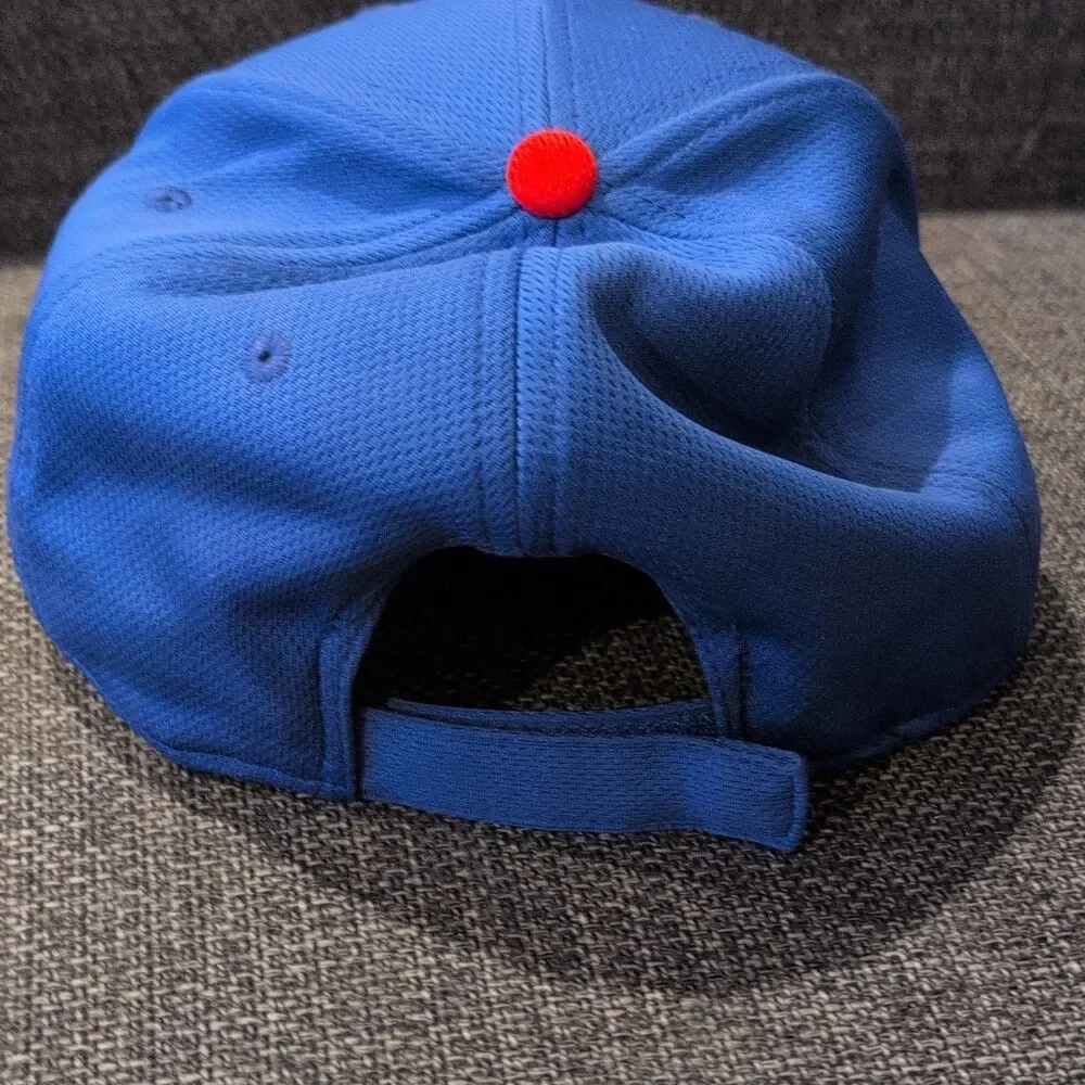 Chicago Cubs MLB Blue Cap Hat w/ Red 